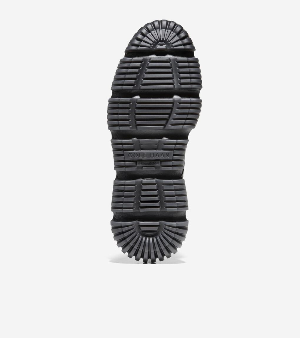 4.ゼログランド ウィングチップ ウィンター オックスフォード mens.