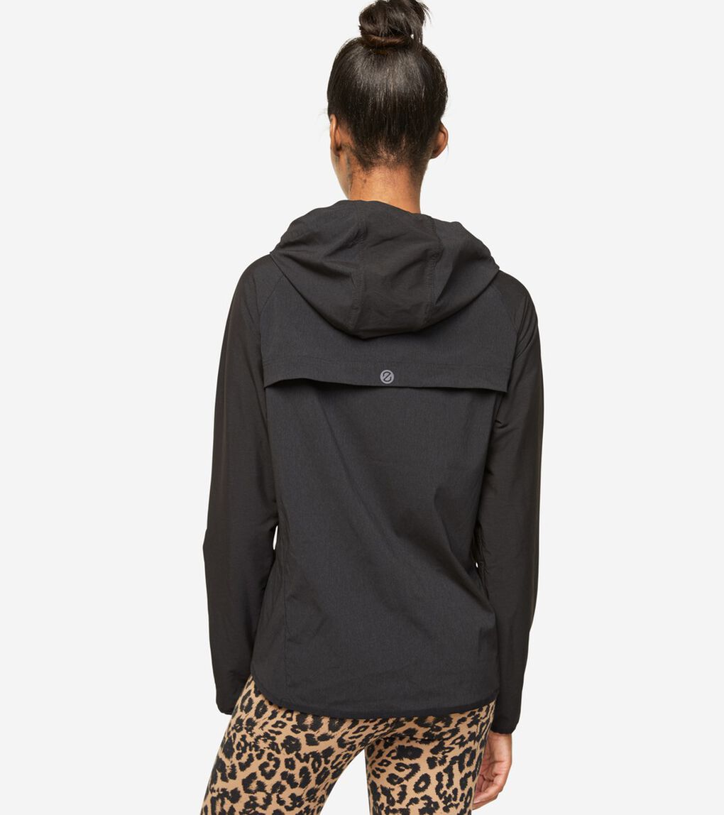 ゼログランド パッカブル ランニング ジャケット womens.
