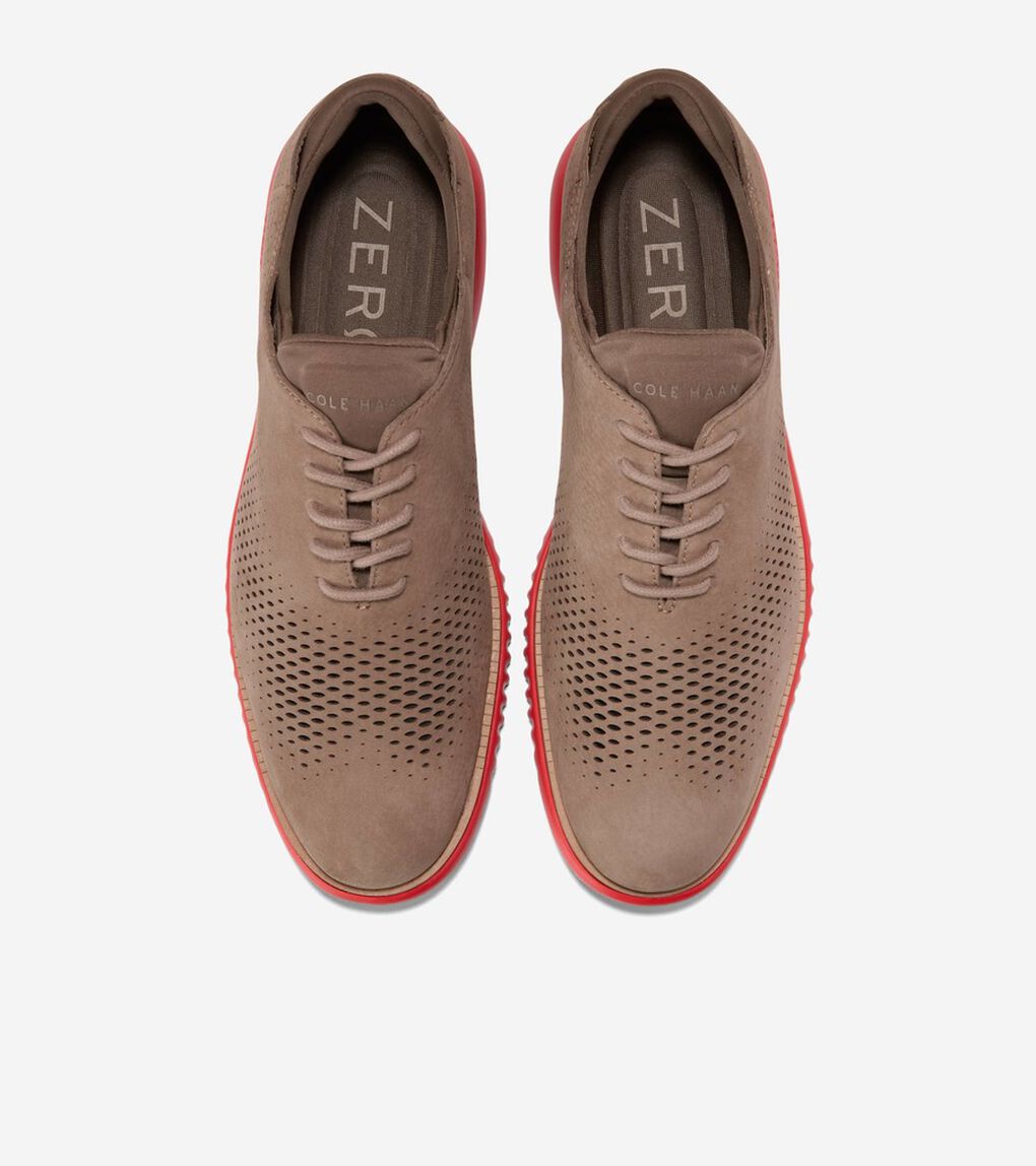 2.ゼログランド レーザー ウィング オックスフォード ラインド mens.