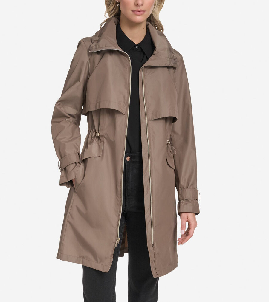 パッカブル トレンチ コート womens. 0.0 | COLE_HAAN