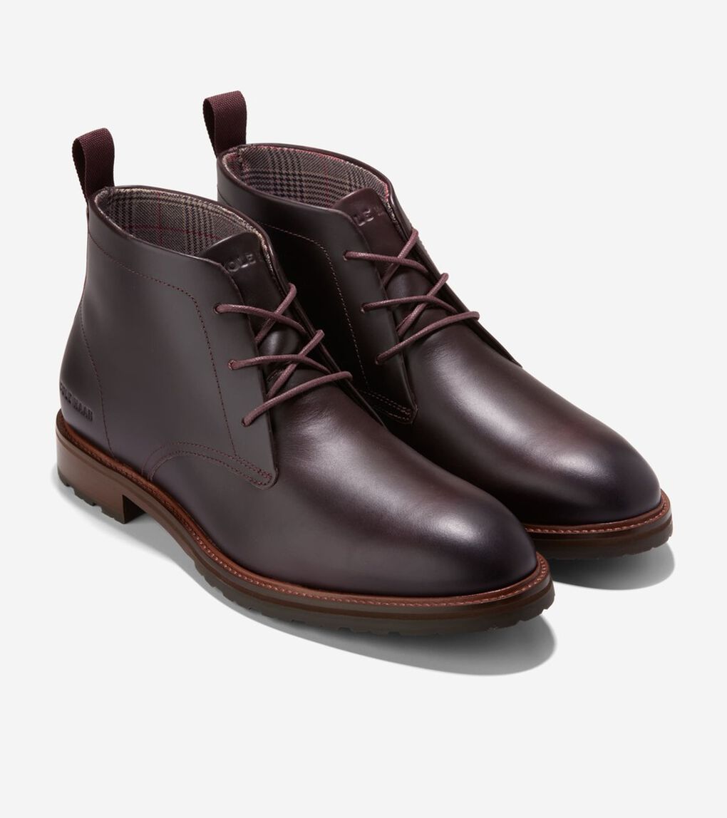 バークシャー ラグ チャッカ ブーツ mens.