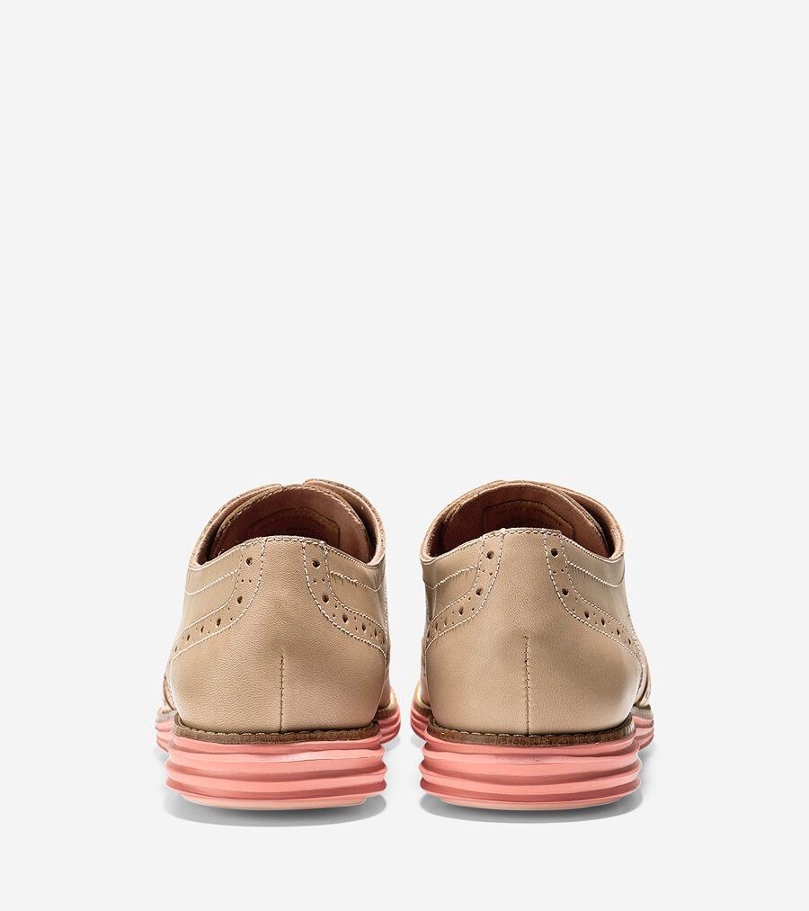 COLE HAAN Grand OS ダークブラウン ウィングチップシューズ オリジナルグランド ウィングチップ オックスフォード mens. 0.0