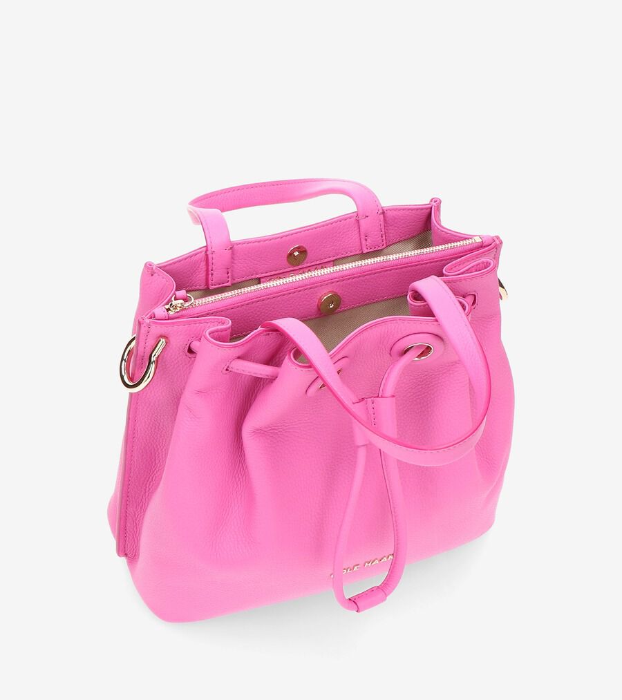 S.K. manor hill BUCKET BAG バケットバッグ メッシュ ショルダーバッグ オレンジ 正規品 / B3187