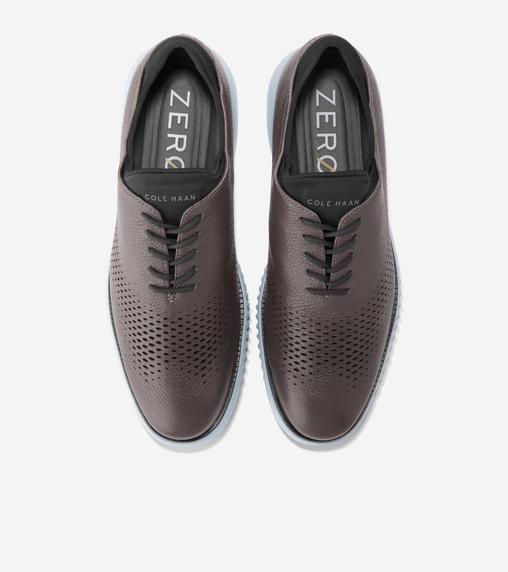 2.ゼログランド レーザー ウィング オックスフォード ラインド mens.
