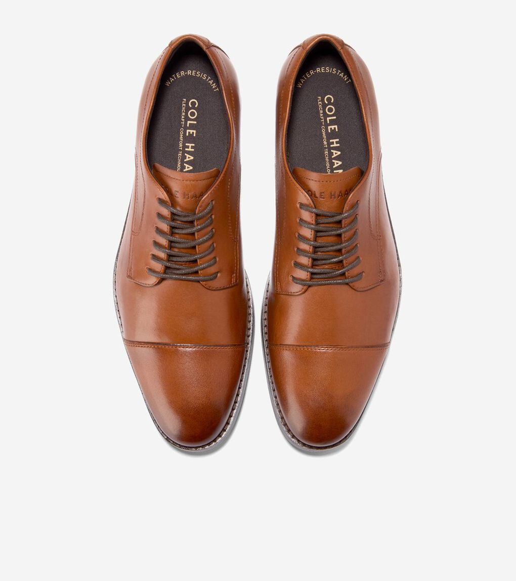 ハーモン グランド キャップトゥオックスフォード mens.