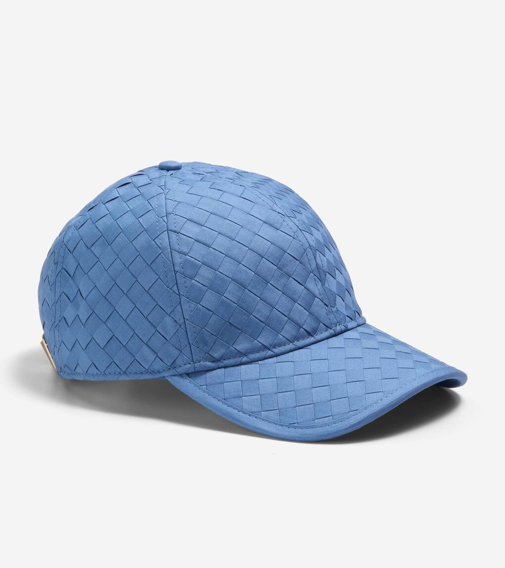 ウーブンキャンバスベースボールキャップ womens
