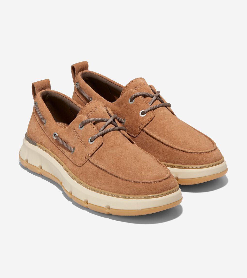 4.ゼログランド レガッタ レザー mens. 0.0 | COLE_HAAN