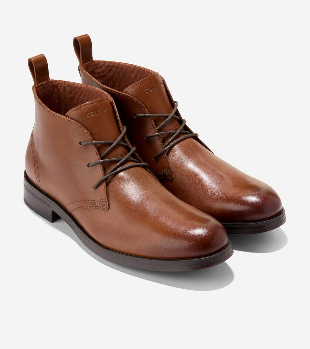 ニューマーク グランド フレックスクラフト チャッカ ブーツ ウォータープルーフ mens.
