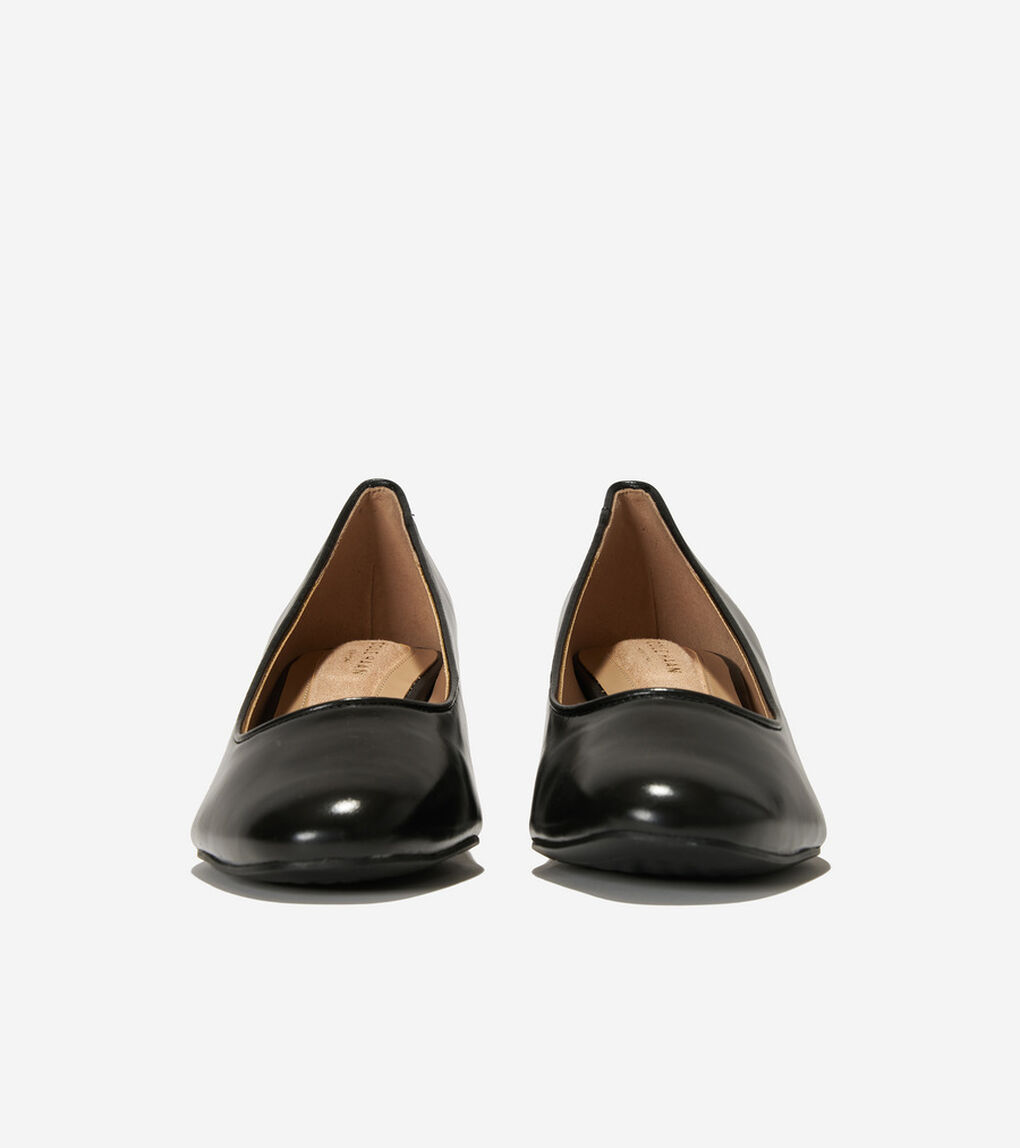 ゴートゥー シェイラ ブロック ヒール パンプ womens.