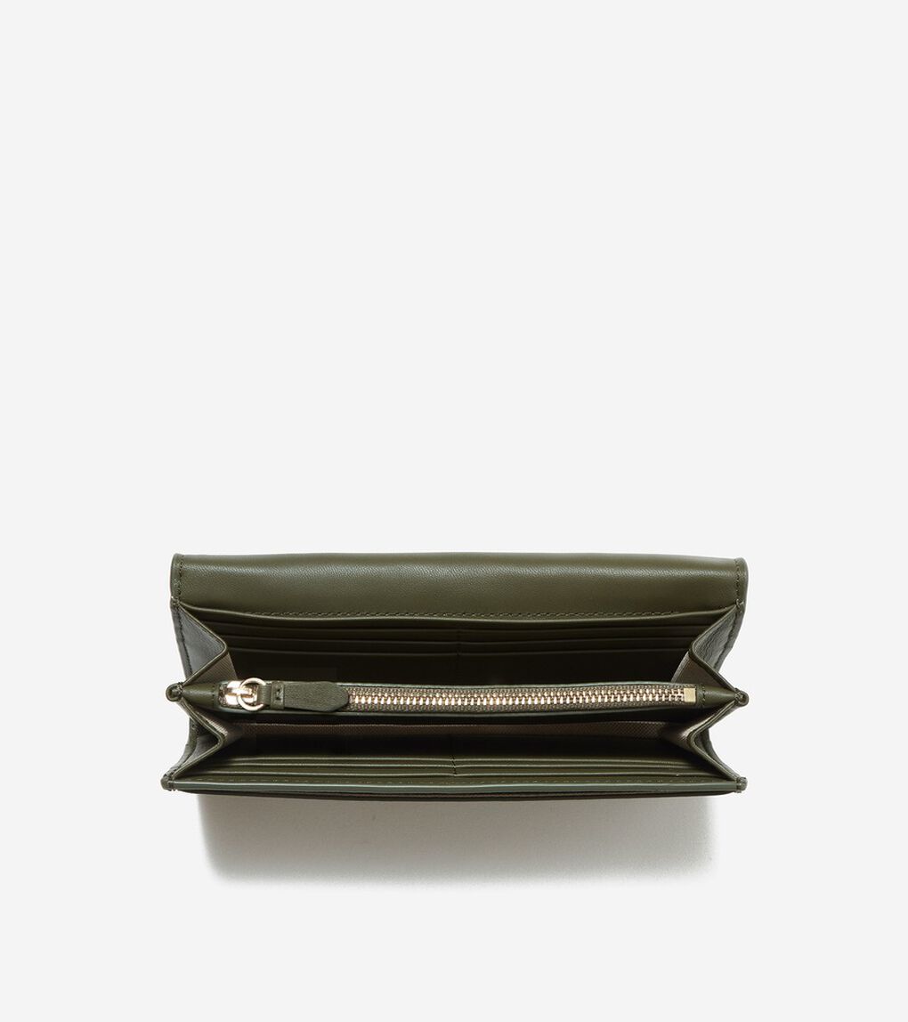 エッセンシャル コンチネンタル ウォレット womens.