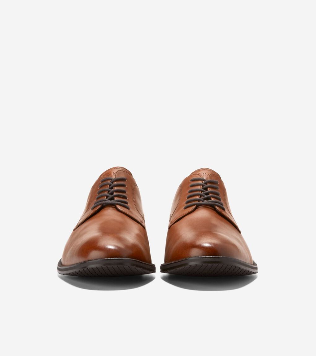 モダンエッセンシャル プレーントゥ オックスフォード mens.
