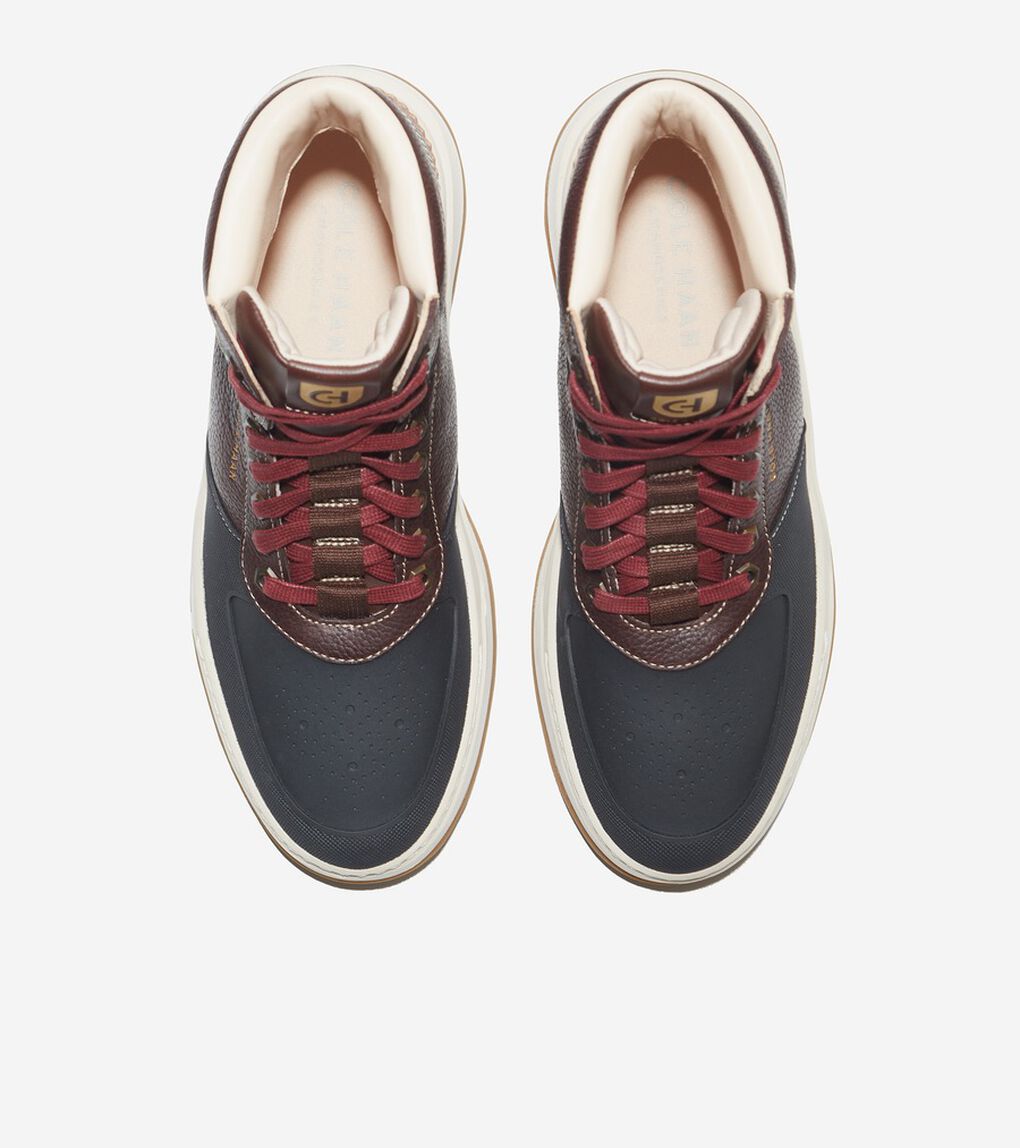 グランドプロ クロスオーバー スニーカーブーツ mens.