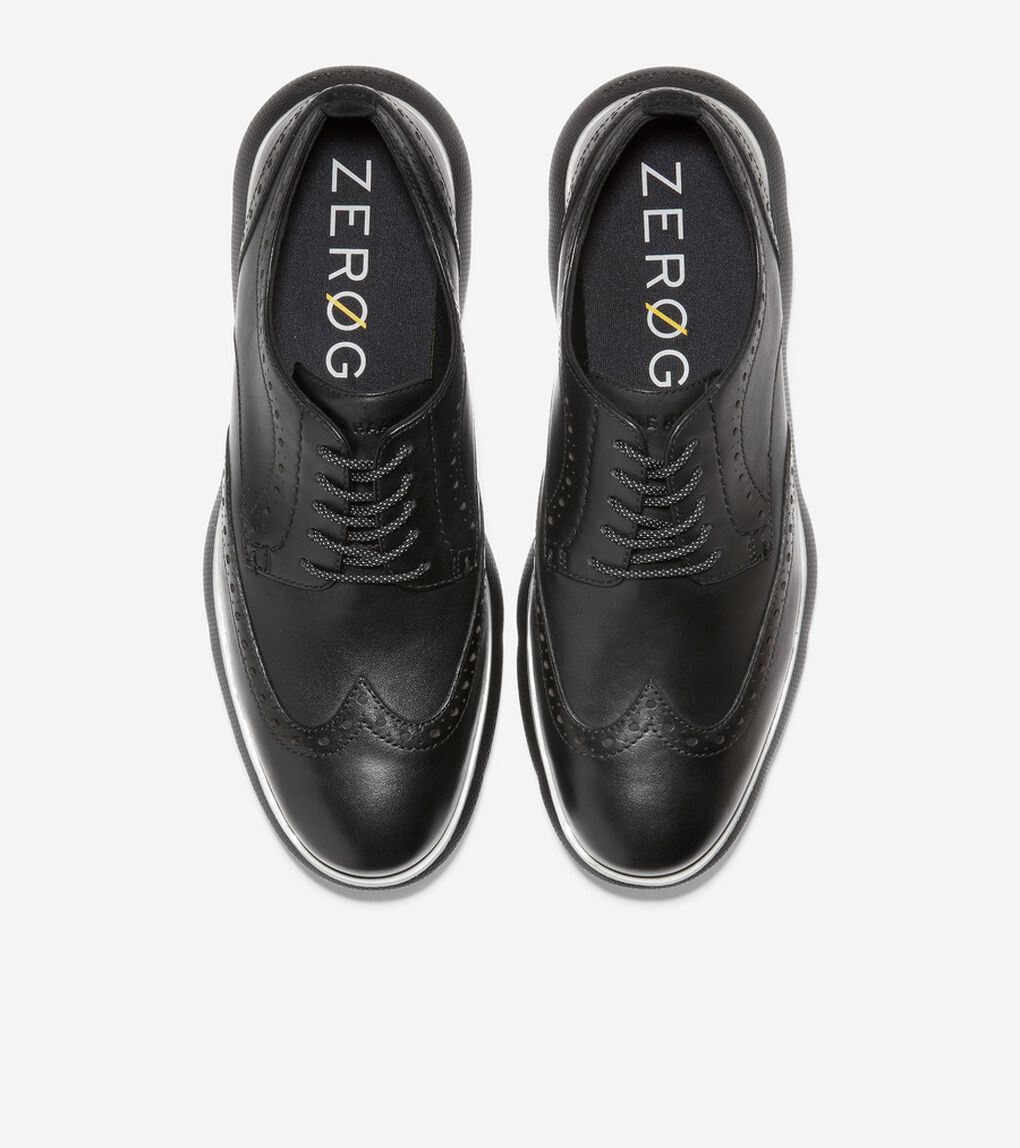 ゼログランド オムニ ウィングチップ オックスフォード mens.