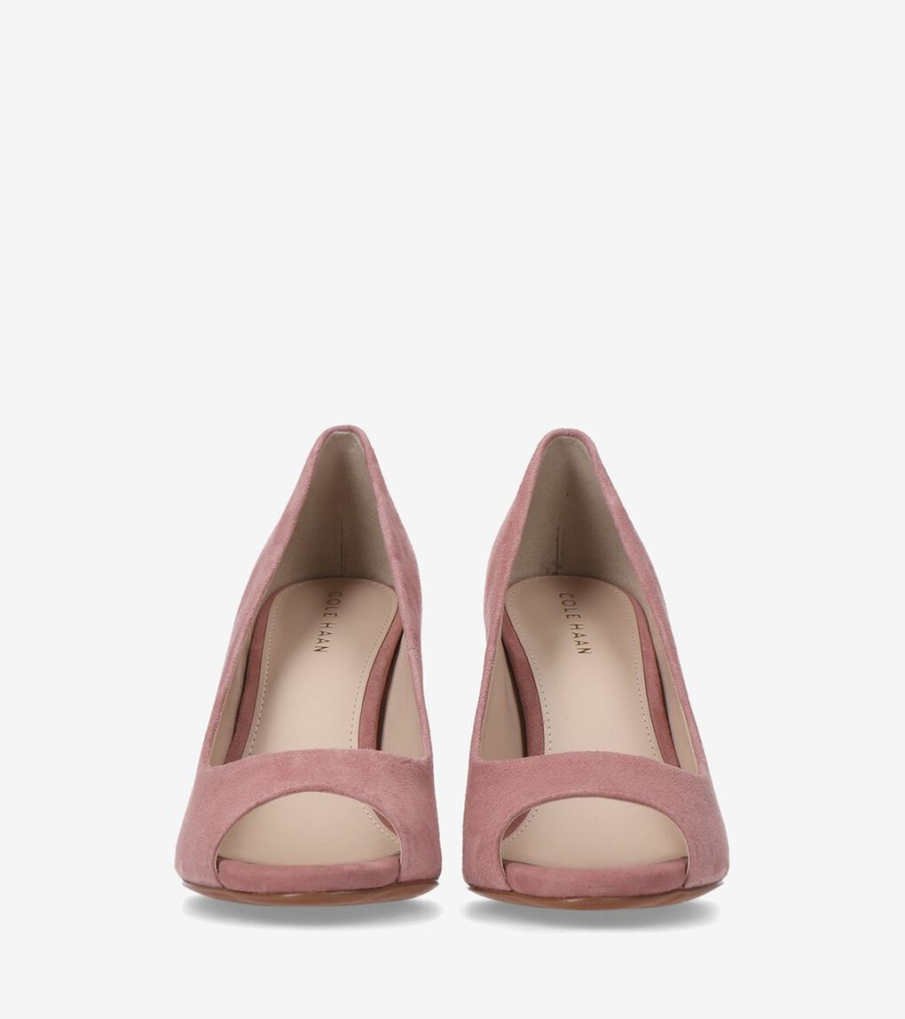 ハーロー オープントゥ パンプ 85MM II womens.