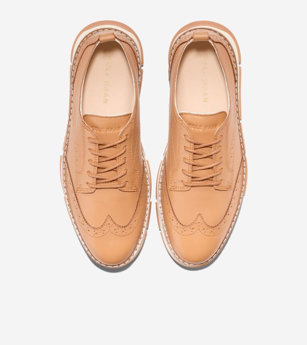 ゼログランド レラ ウィングチップ オックスフォード womens