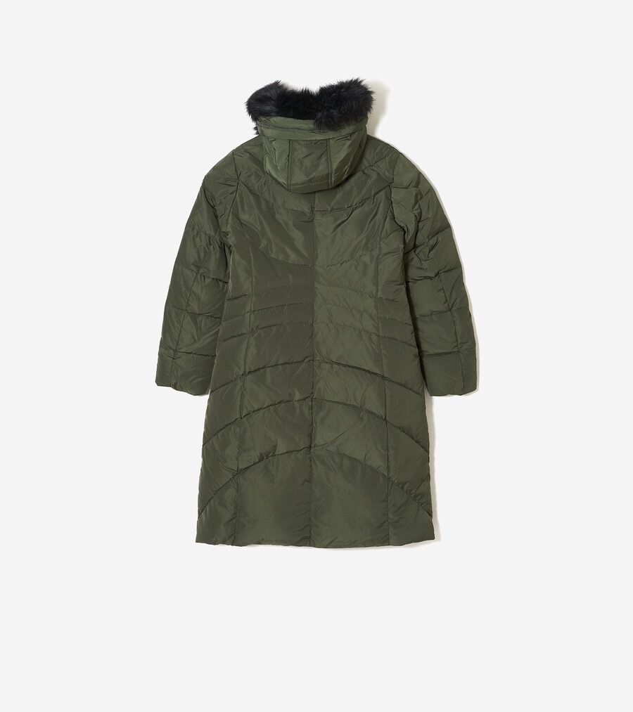 タフタ ダウン コート フード付き womens. 0.0 | COLE_HAAN