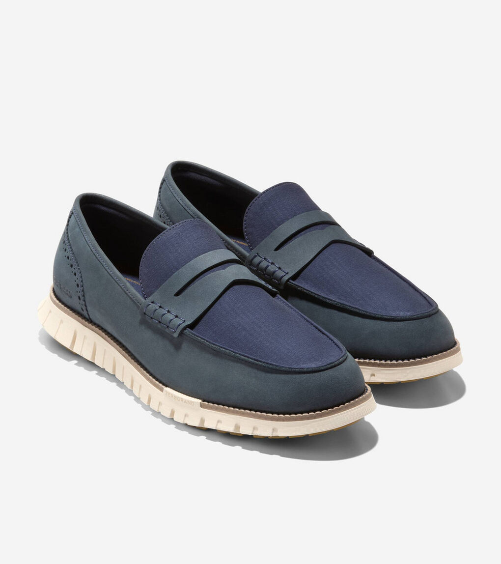 ゼログランド リマスタード ペニー ローファー mens