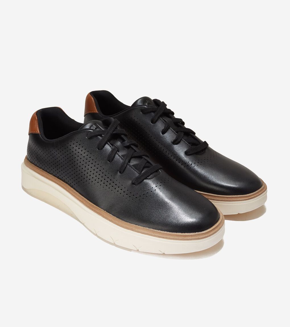 グランドプロ フェザーアーク レーザースニーカー mens