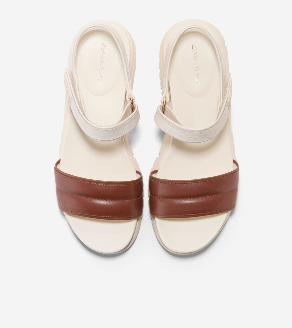 ゼログランド アンクル ストラップ サンダル womens.