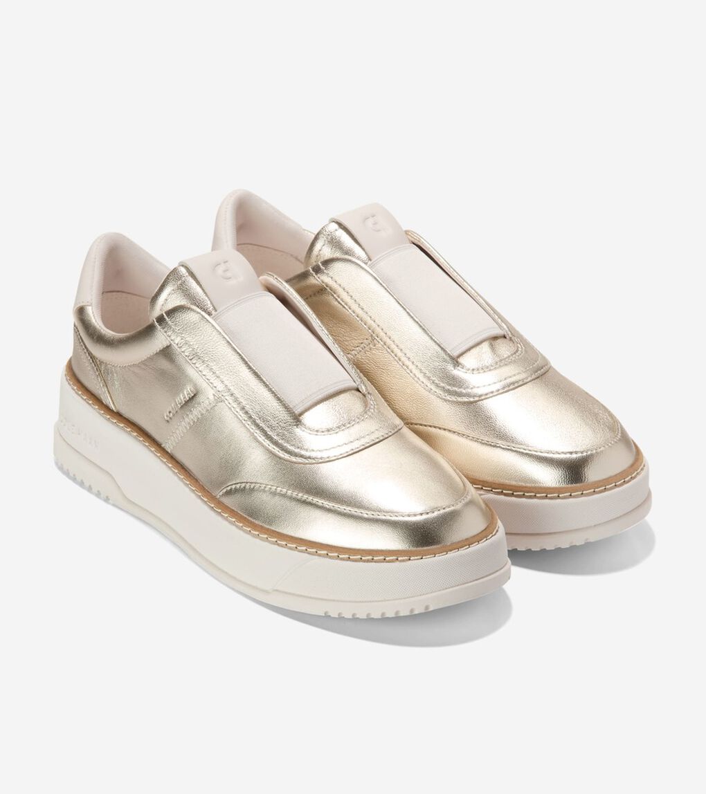 グランドプロ マックスフィールド スリッポン スニーカー womens