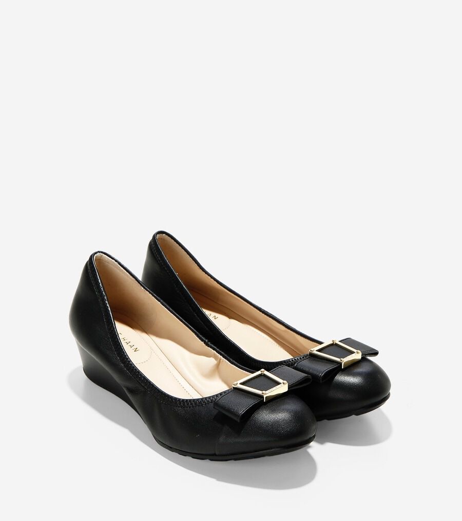 熱い販売 womens. II ウェッジ ボウ 40mm エモリー 0.0 COLE_HAAN | 靴