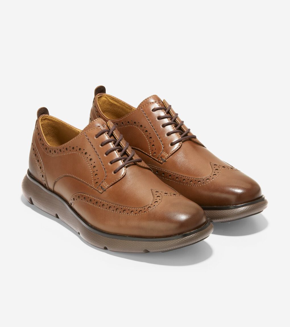 ゼログランド オムニ ウィングチップ オックスフォード mens.