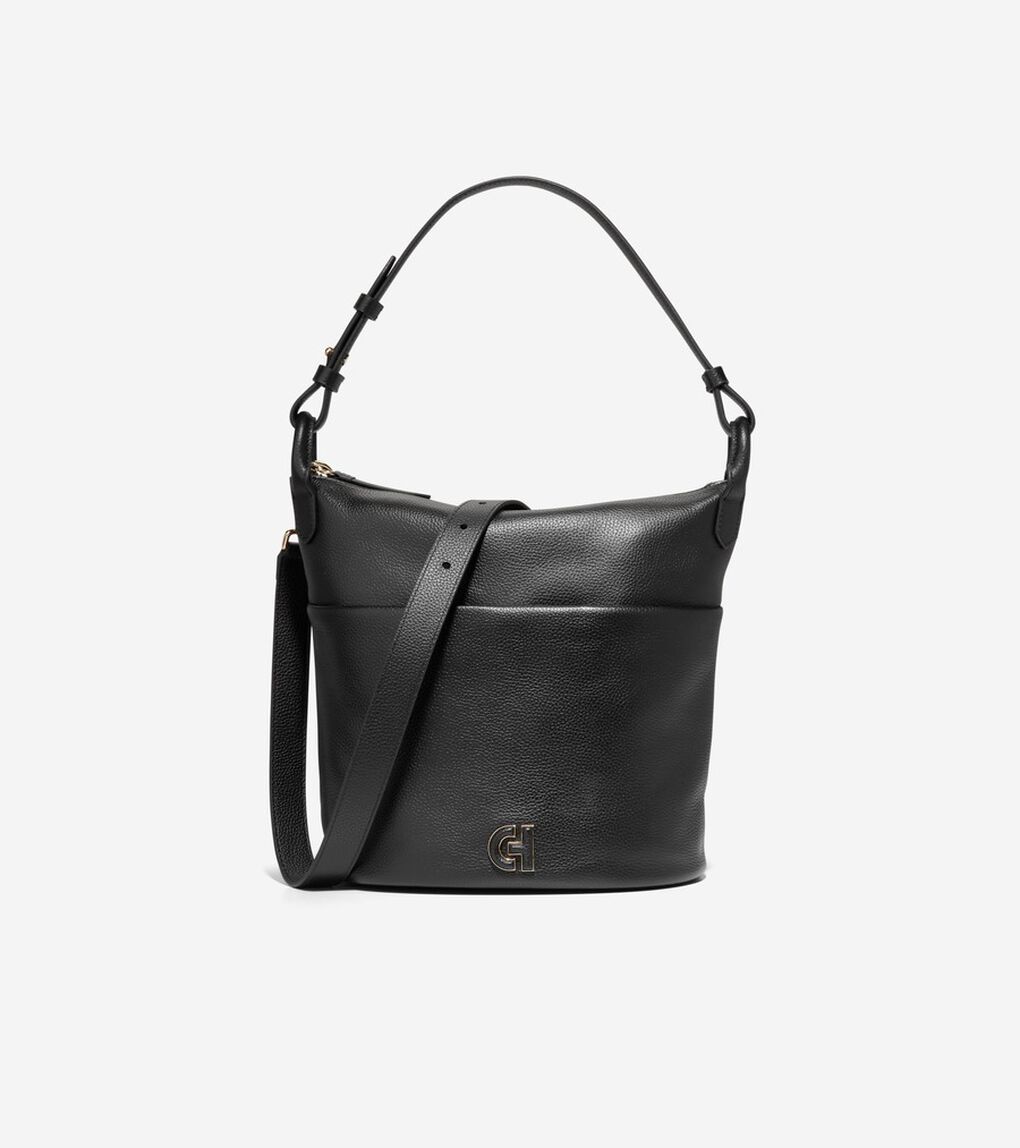 エッセンシャル ソフト バケット バッグ womens. 38000 | COLE_HAAN