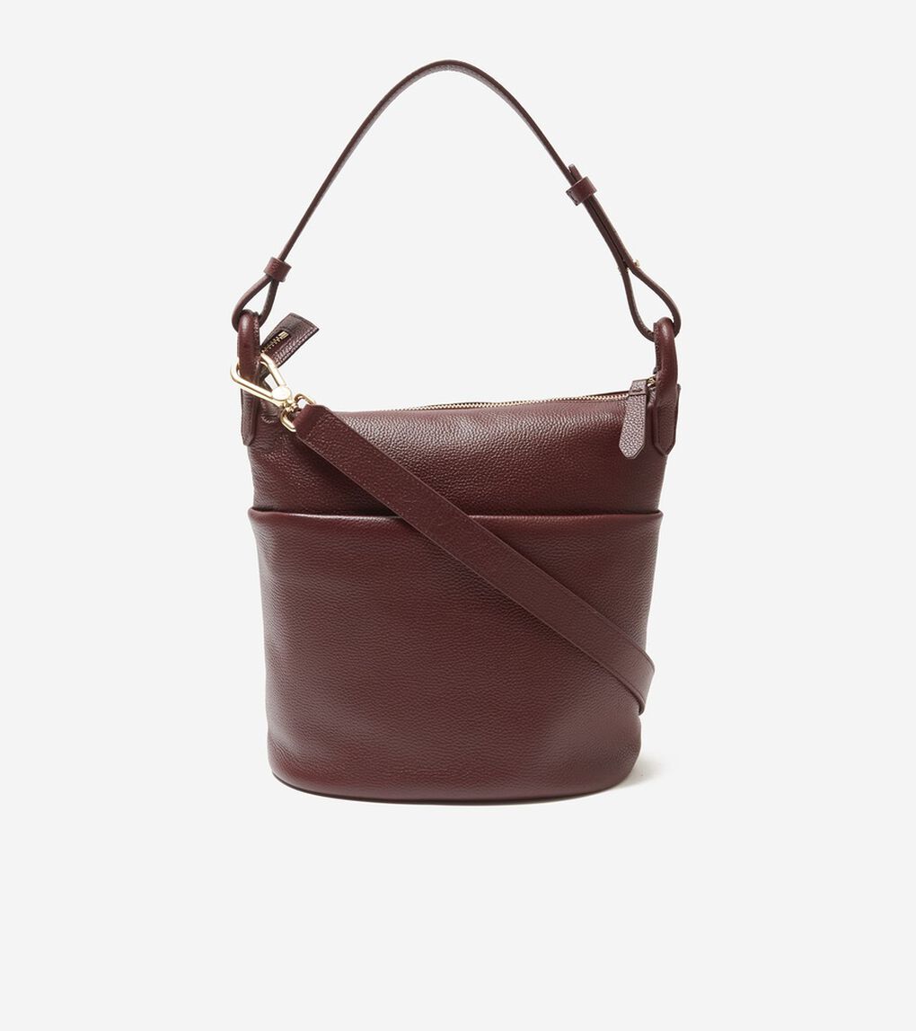 エッセンシャル ソフト バケット バッグ womens.