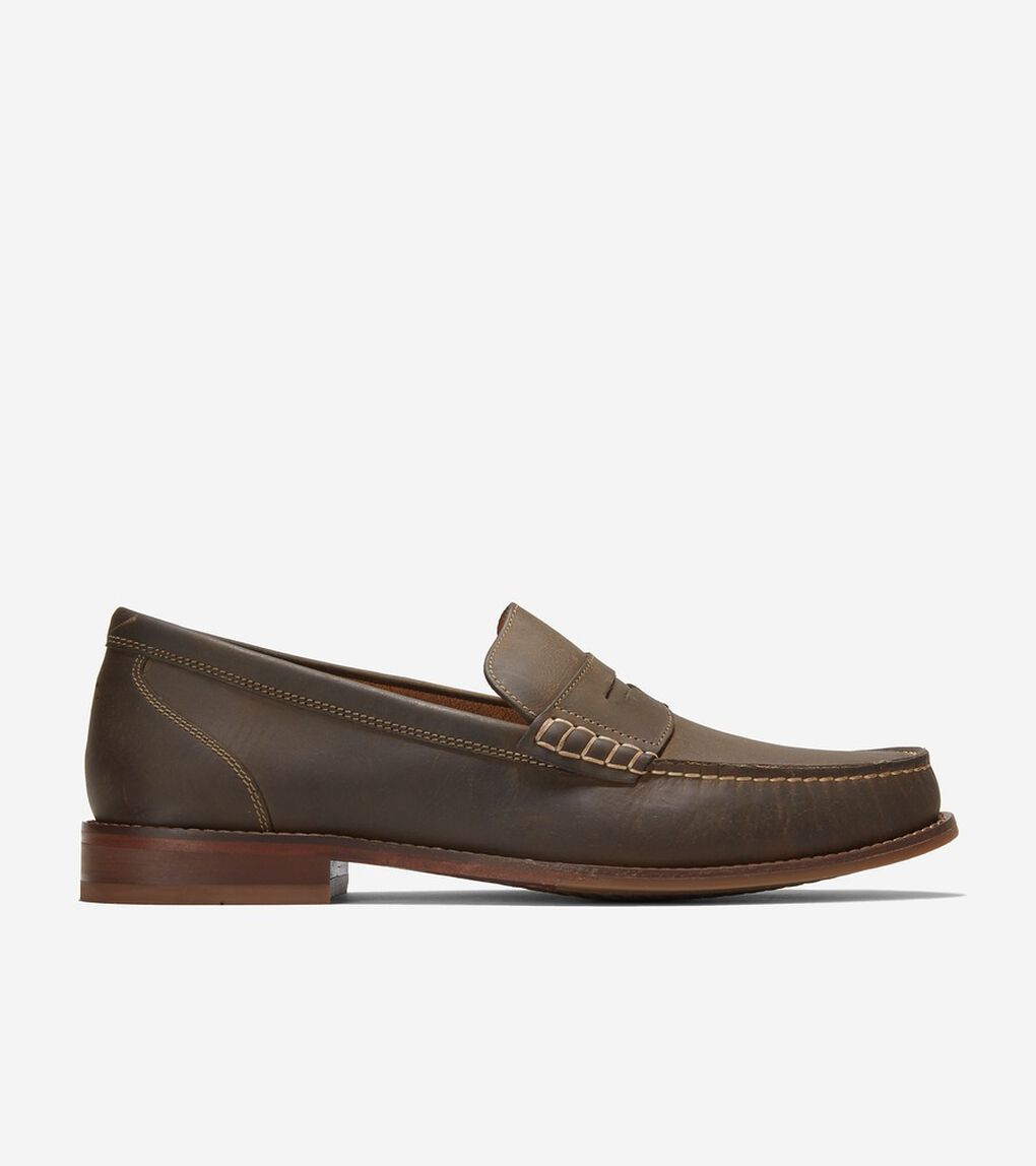 ピンチグランド カジュアル ペニーローファー mens.