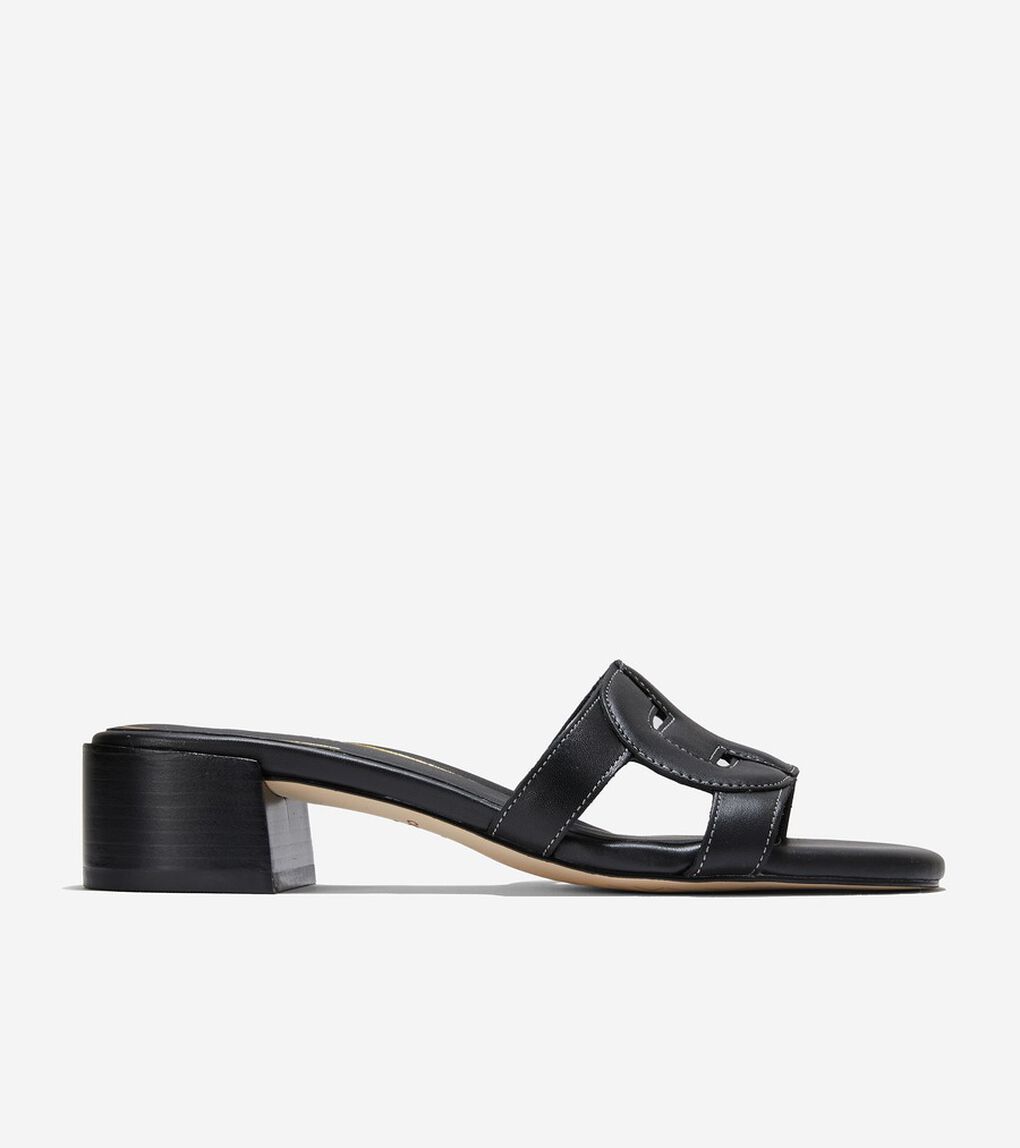 クリシー ブロックヒール サンダル womens.