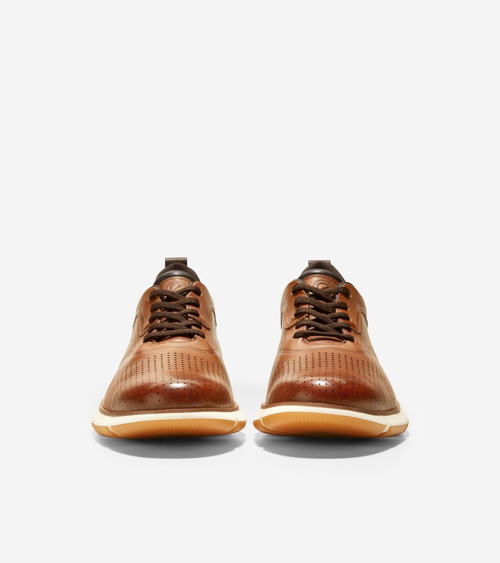 4.ゼログランド パーフォレーテッド オックスフォード mens.