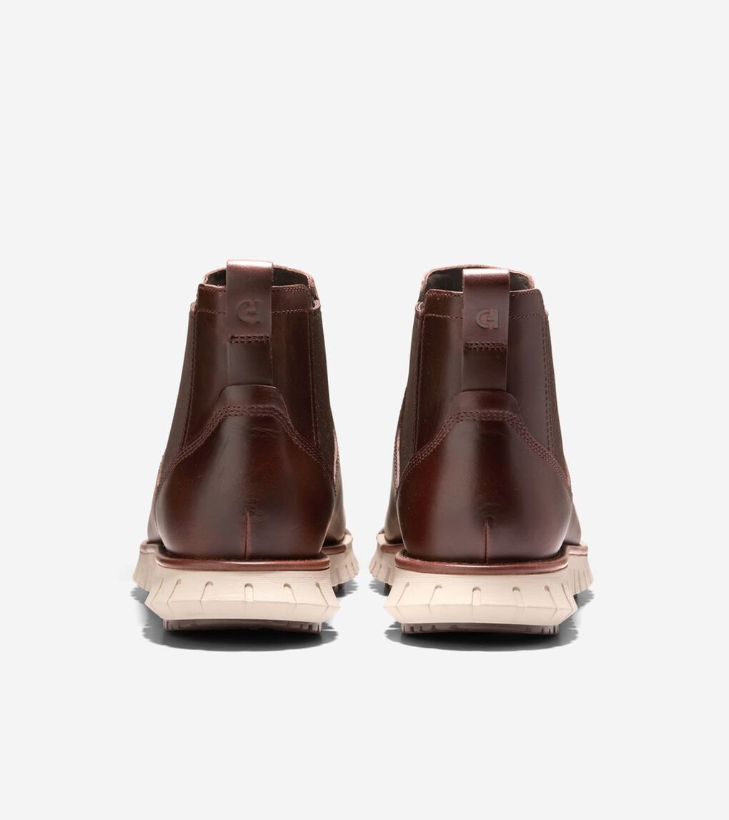 ゼログランド リマスタード チェルシーブーツ ウォータープルーフ mens.