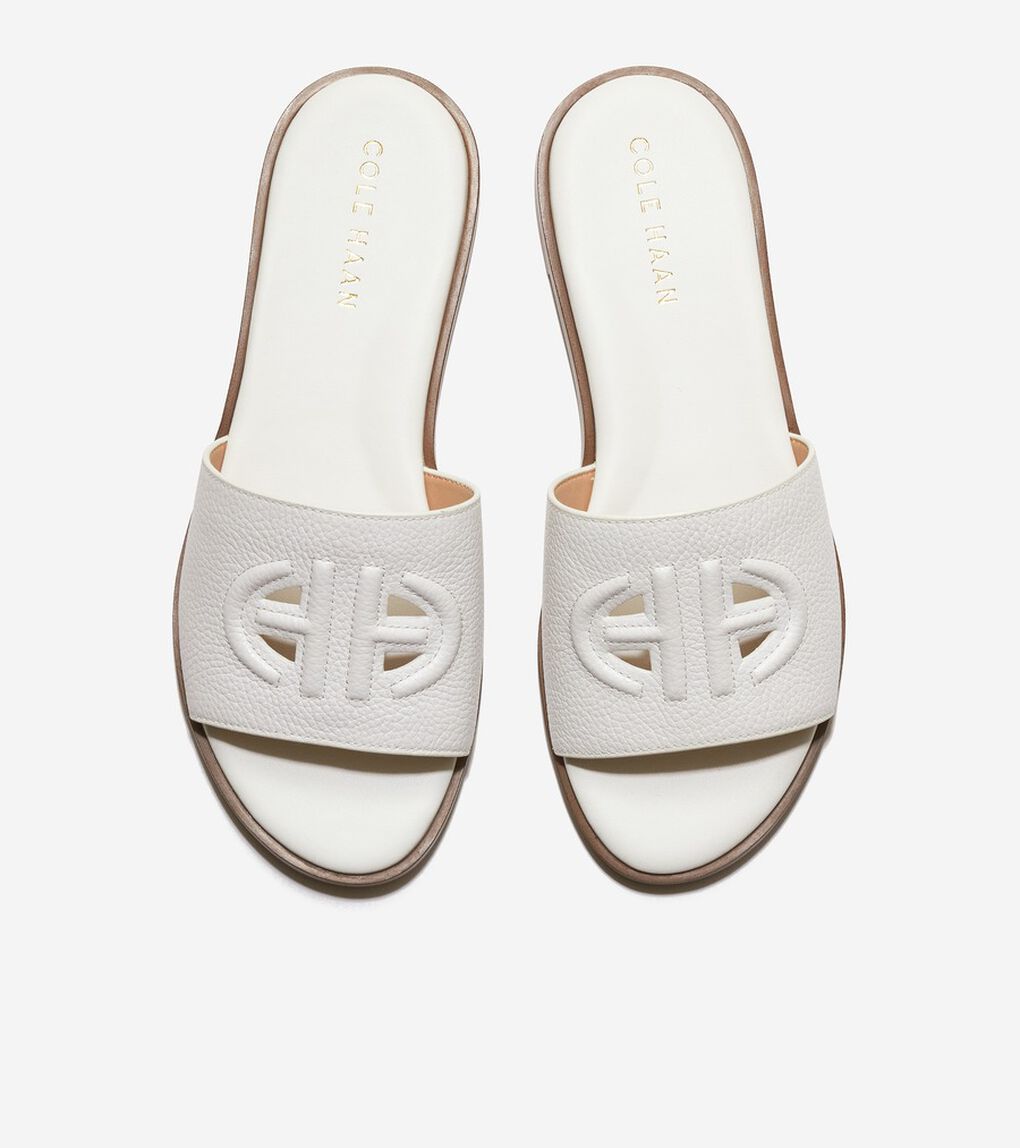 フリン ロゴ スライド サンダル womens.