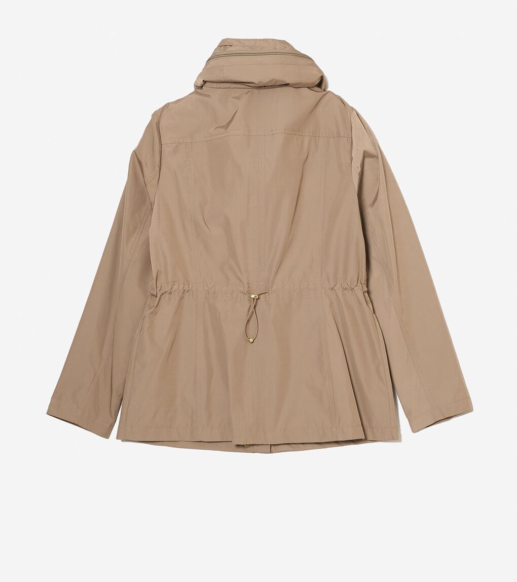 ショート パッカブル レイン ジャケット womens.