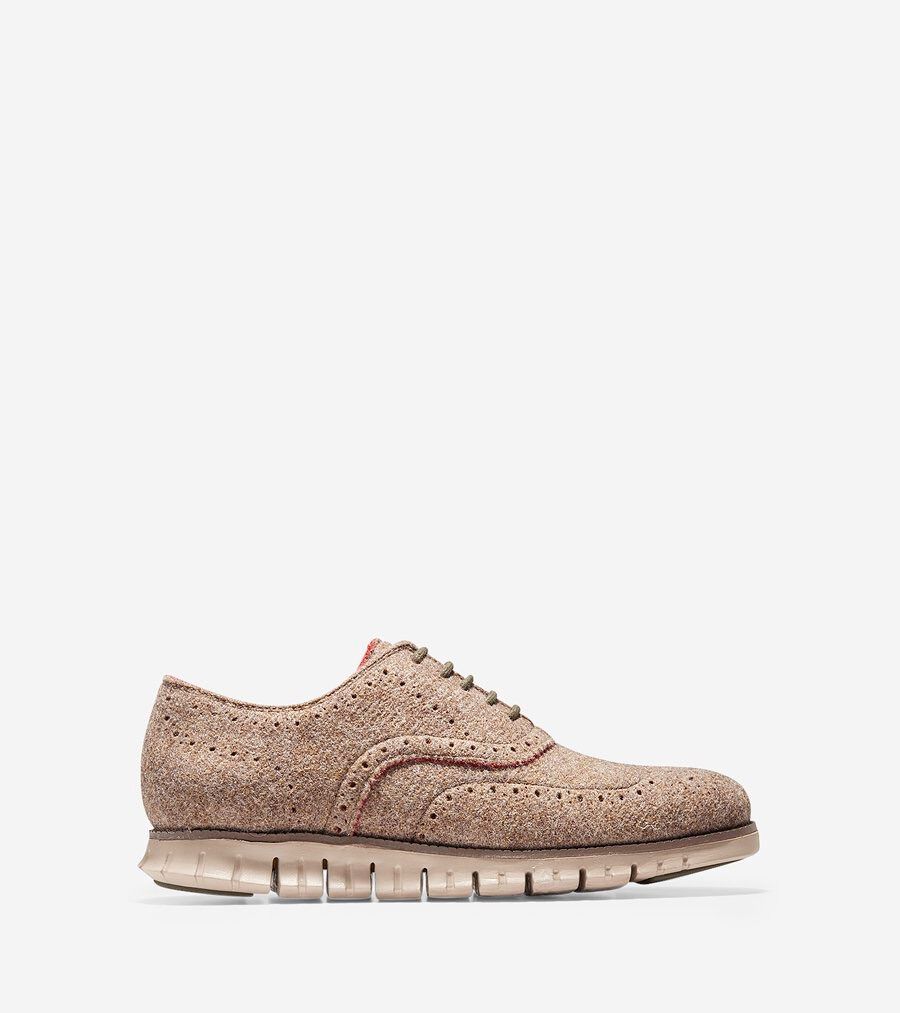 ♥【COLE HAAN】ゼログランド ウィングオックスフォード ♥ 5.ゼログランド ウィング オックスフォード mens. 0.0 | COLE_HAAN