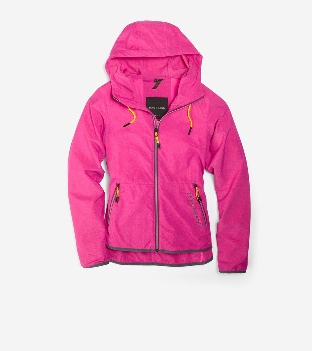 ゼログランド パッカブル ランニング ジャケット womens.