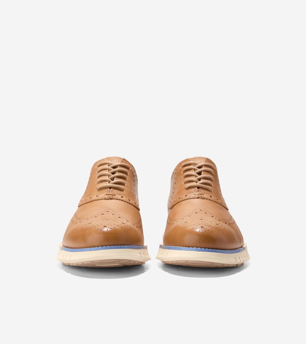 ゼログランド リマスタード ウィングチップ オックスフォード mens.
