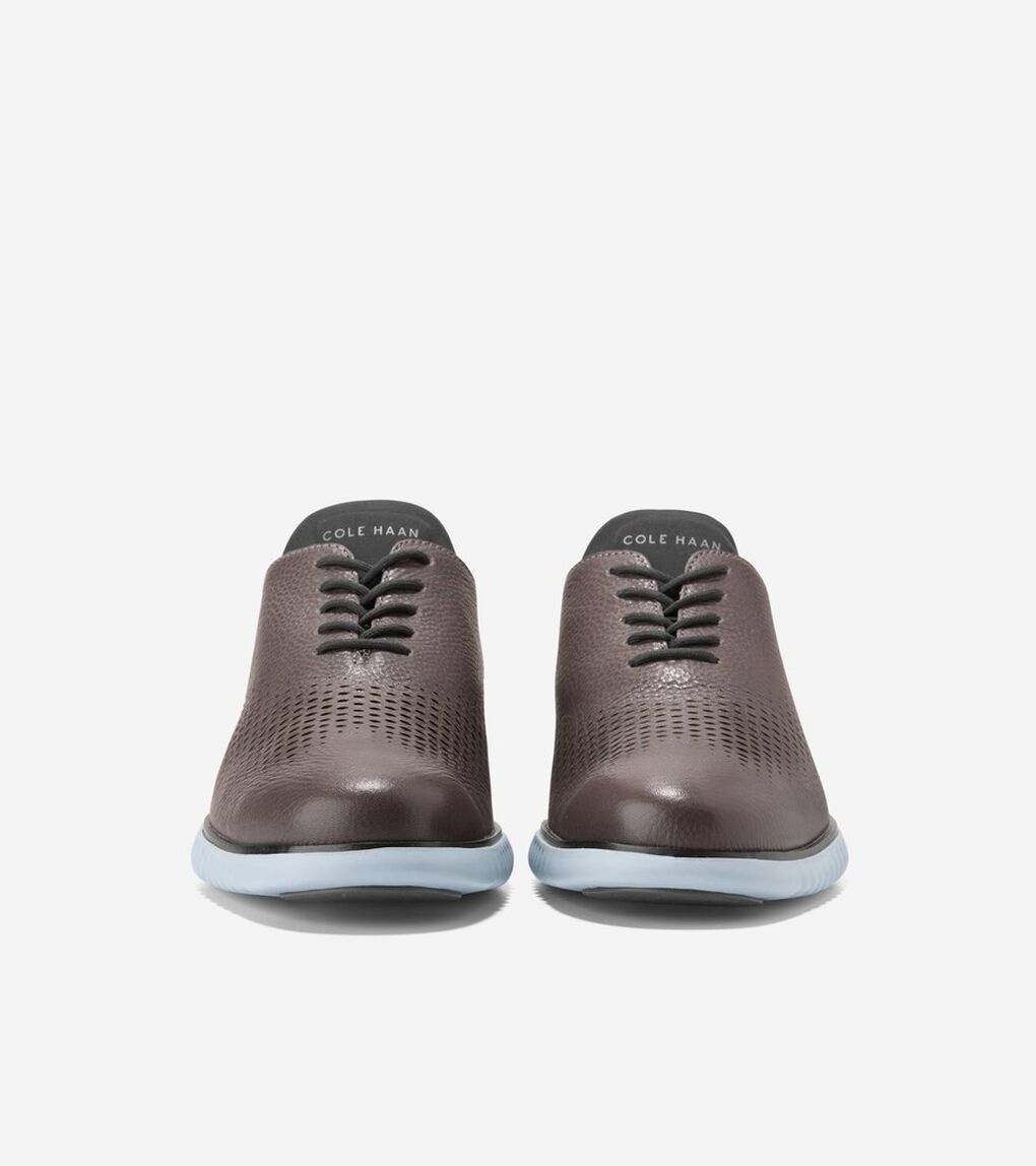 2.ゼログランド レーザー ウィング オックスフォード ラインド mens.