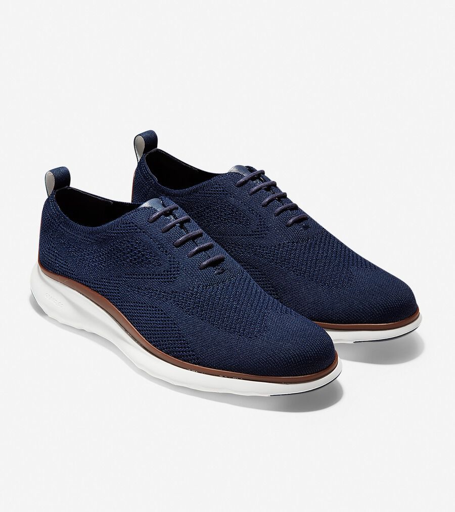 3.ゼログランド スティッチライト オックスフォード mens. 0.0