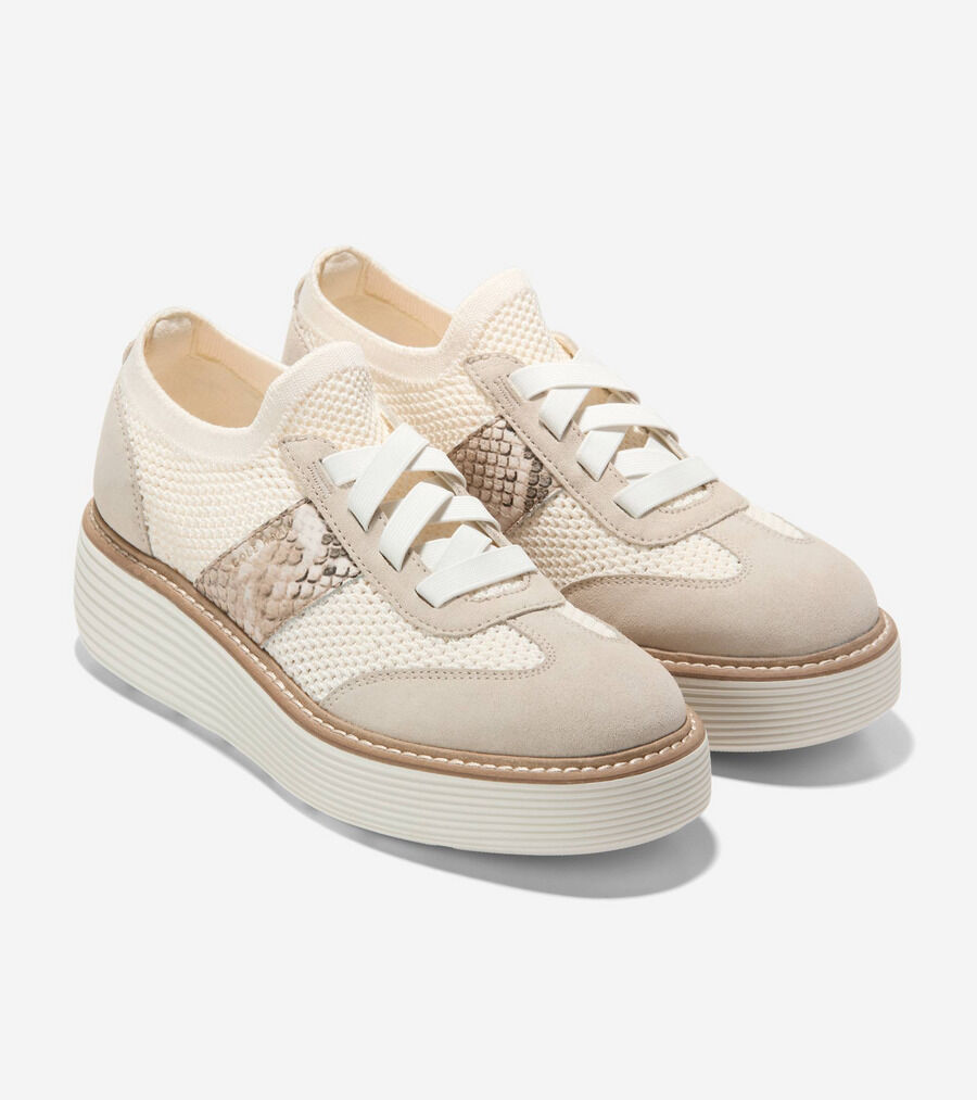 『極美品』COLE HAAN オリジナルグランド メッシュスニーカー 12M オリジナルグランド マックス スティッチライト プラットフォーム