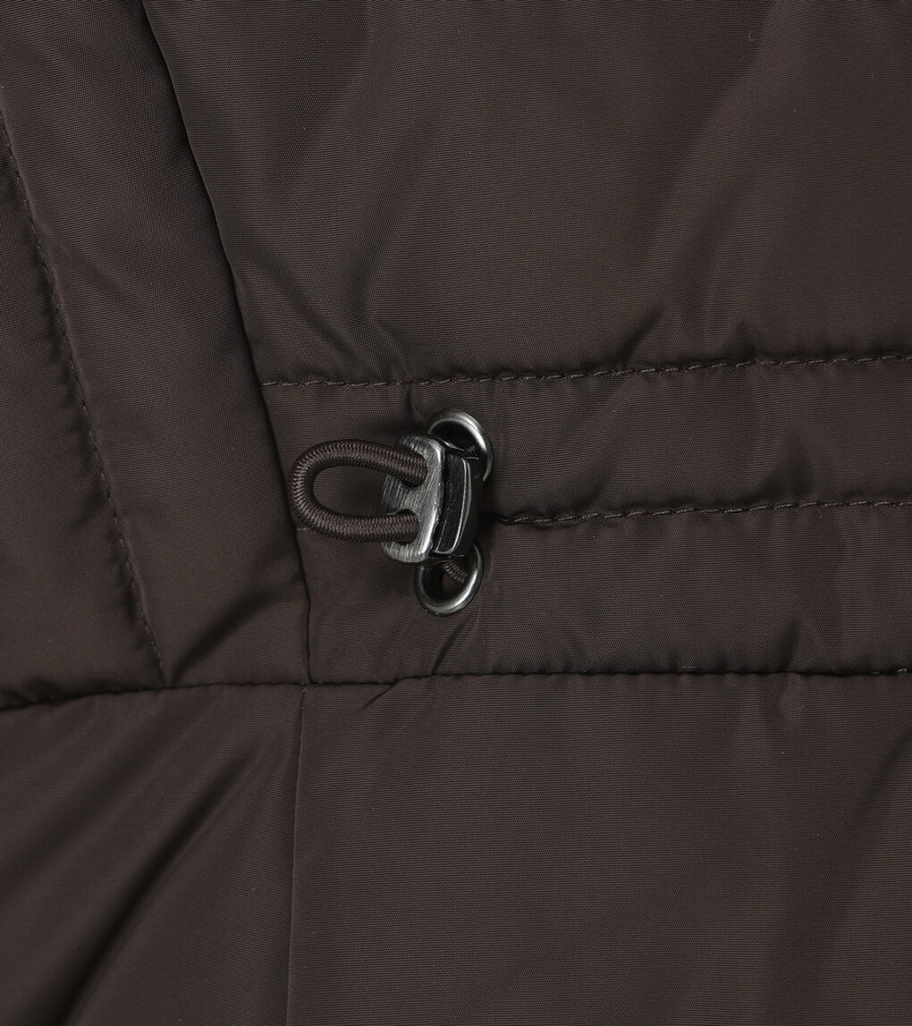 タフタ ダウン ジャケット ウィズ セットイン フード womens