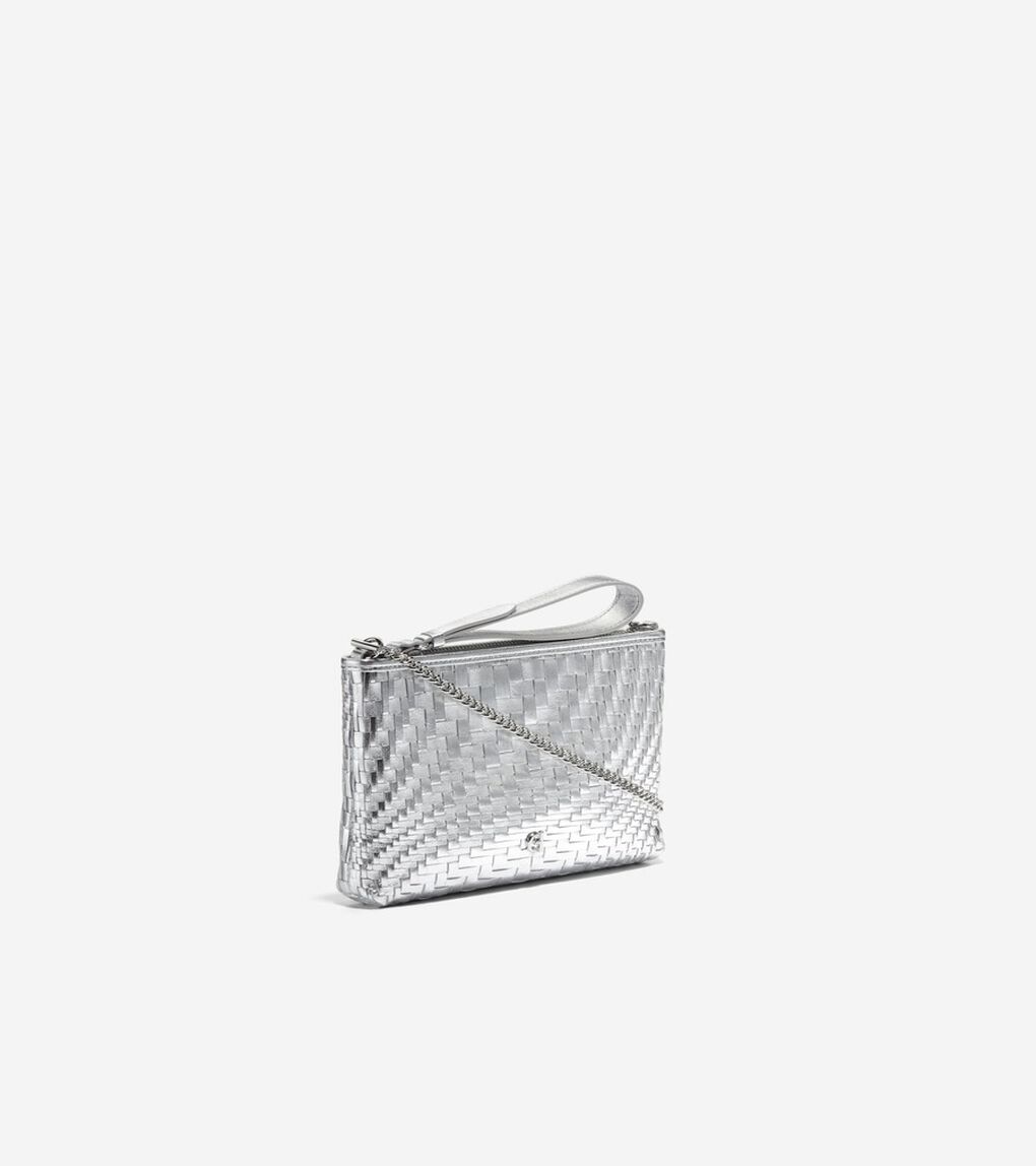 エッセンシャルウーブンポーチ womens