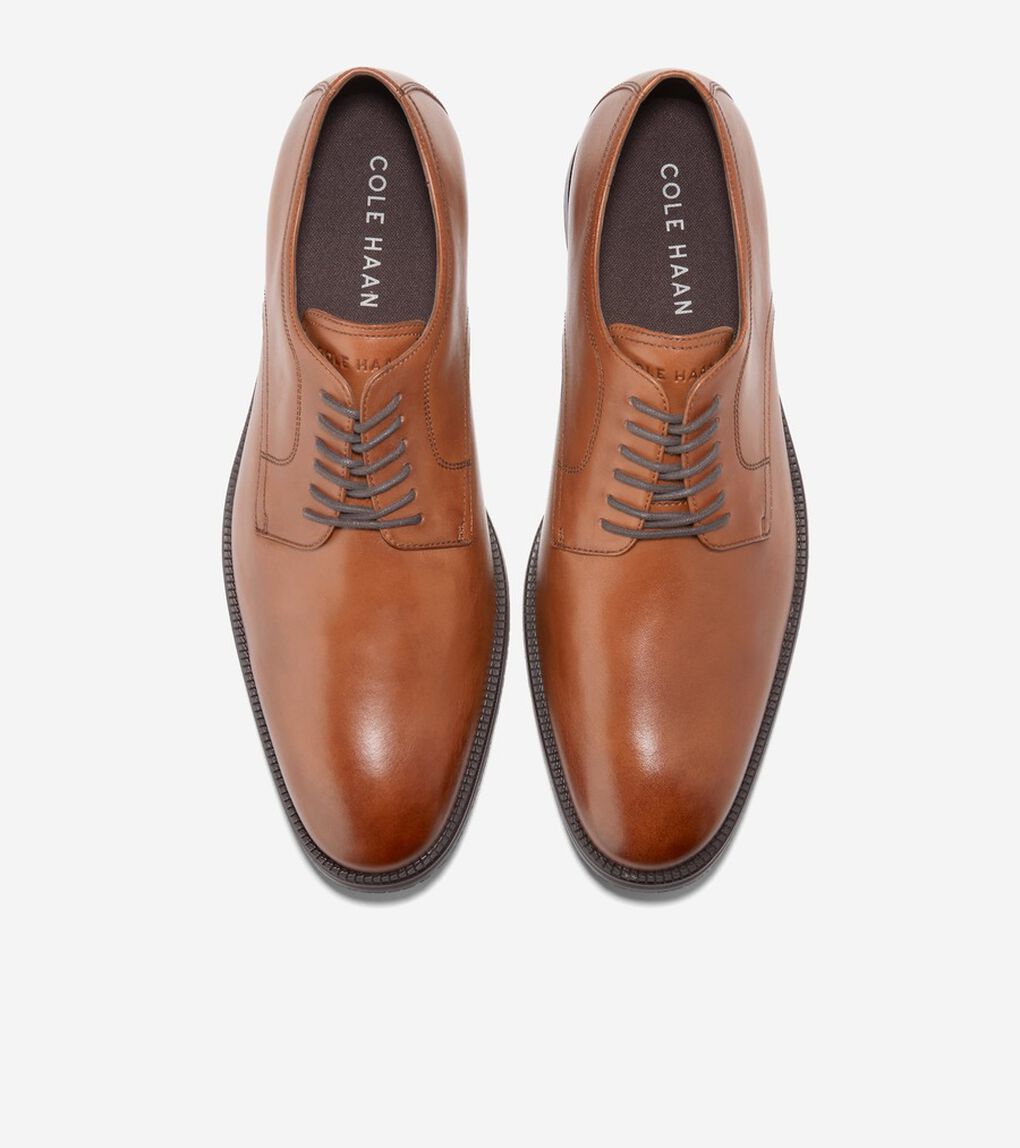 モダンエッセンシャル プレーントゥ オックスフォード mens.