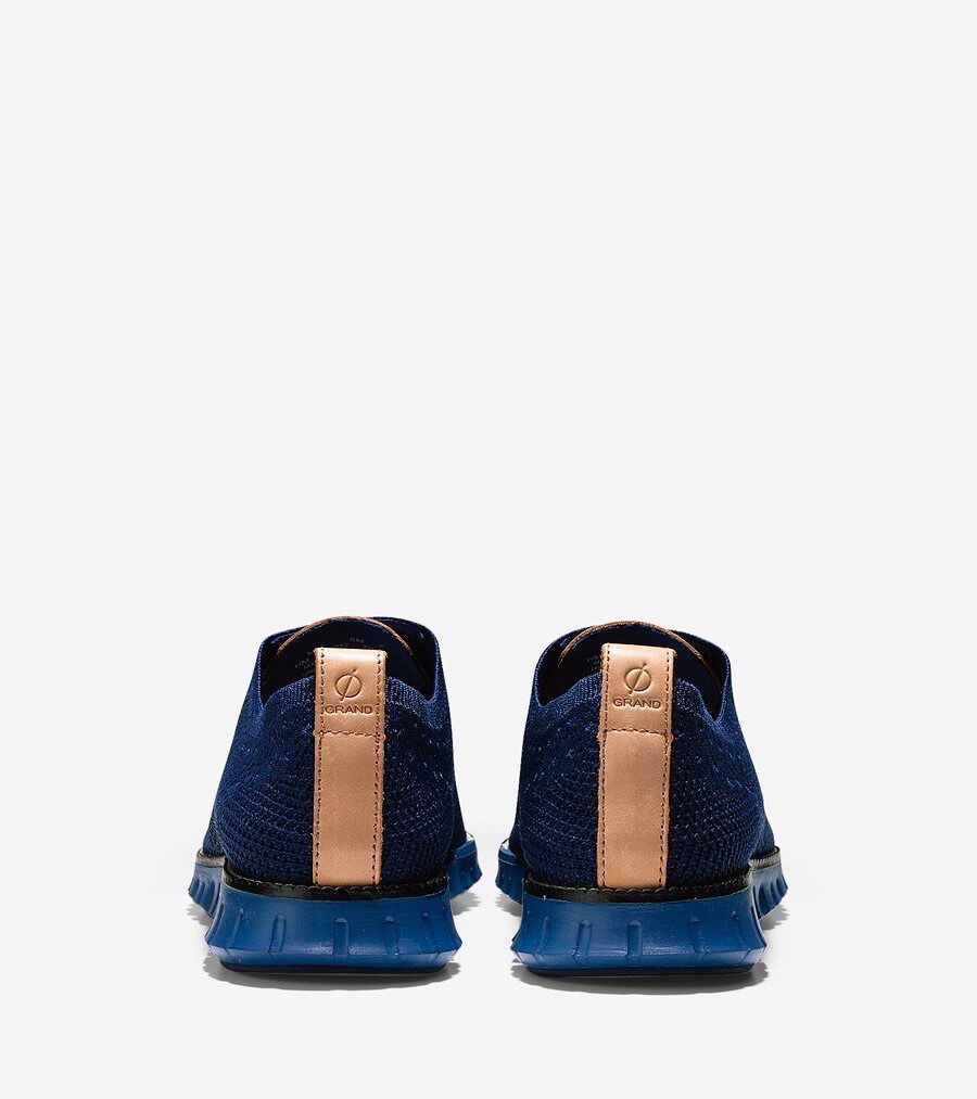 ゼログランド スティッチライト クローズド オックスフォード