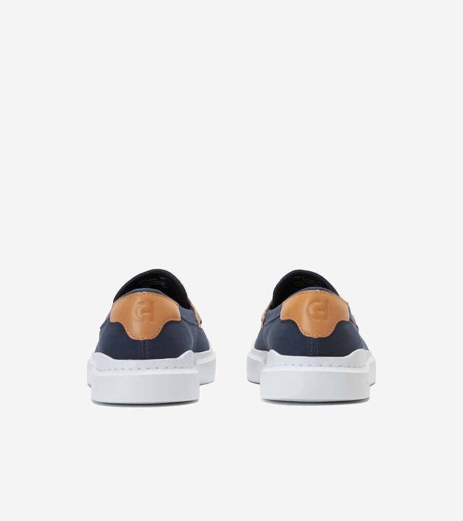グランドプロ ラリー キャンバス ペニー ローファー mens. 0.0