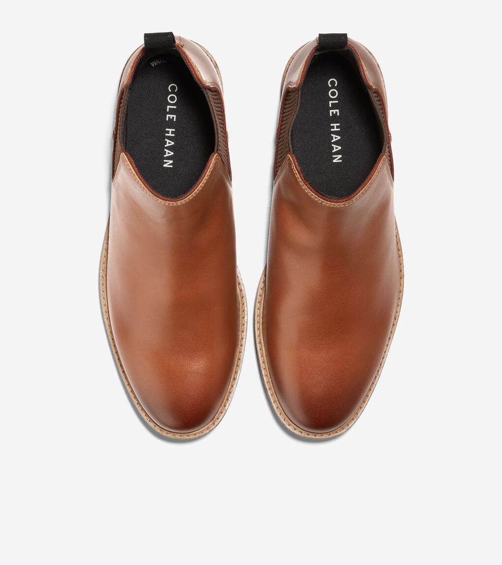 ミッドランド ラグ チェルシーブーツ mens.