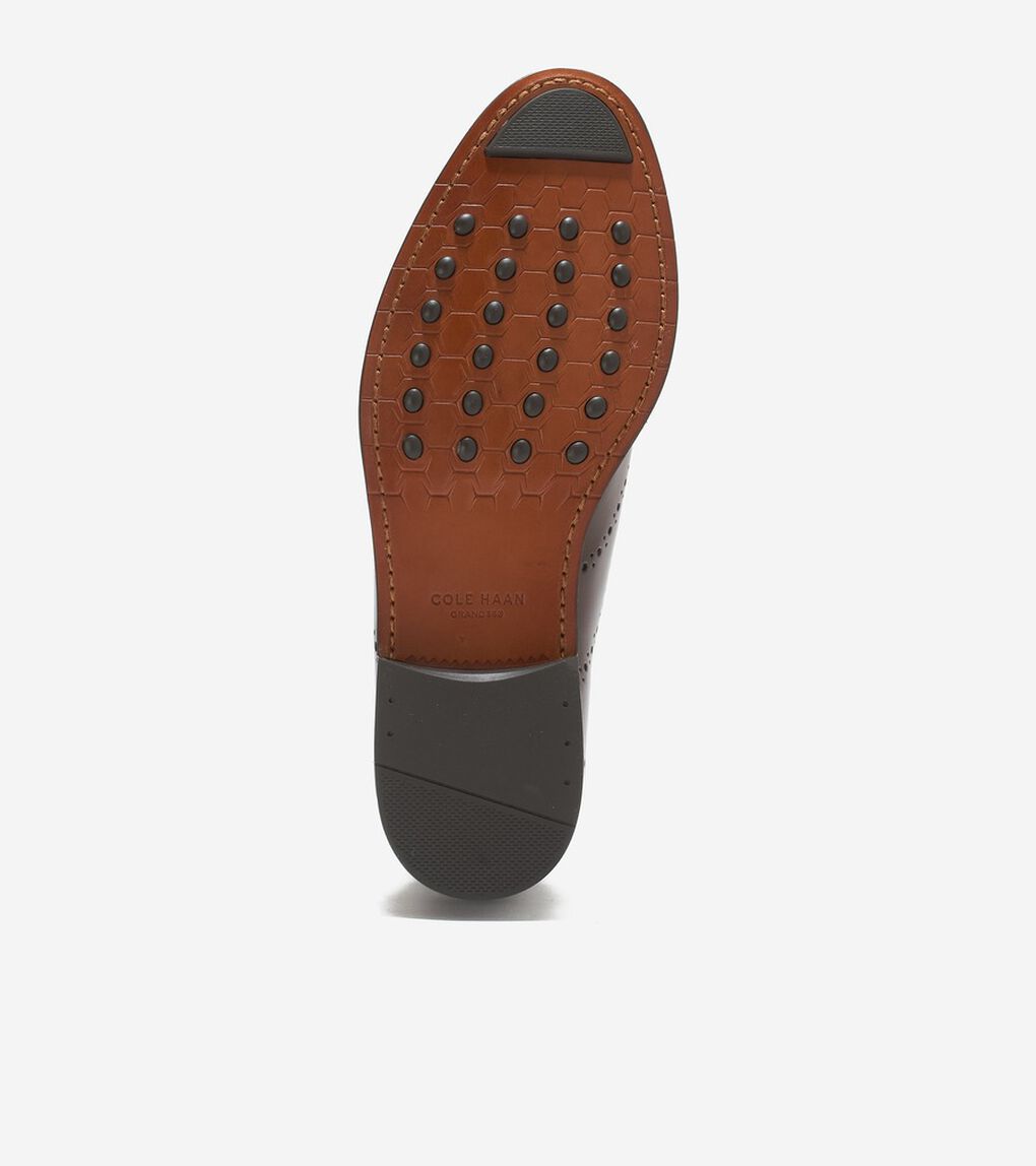 リドリー グランド ブローグウィングチップ オックスフォード mens
