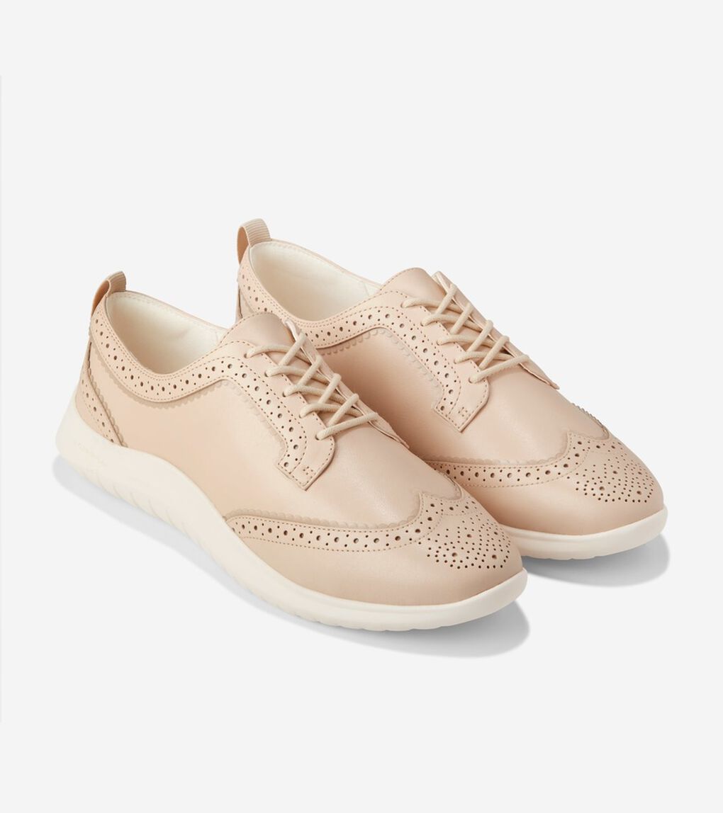 ゼログランド メリット ウィングチップ オックスフォード womens.