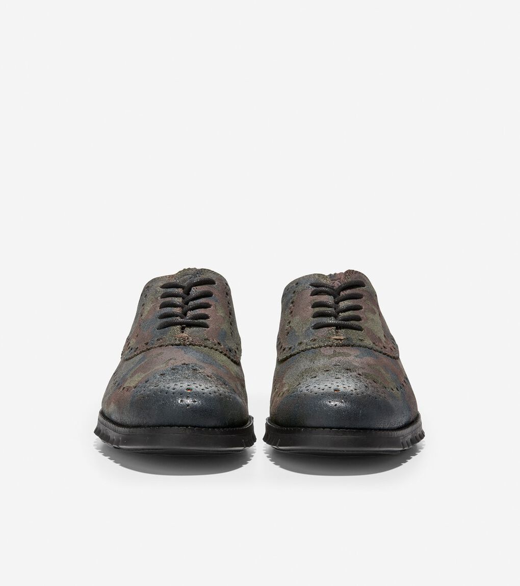 ゼログランド ウィングチップ オックスフォード mens.