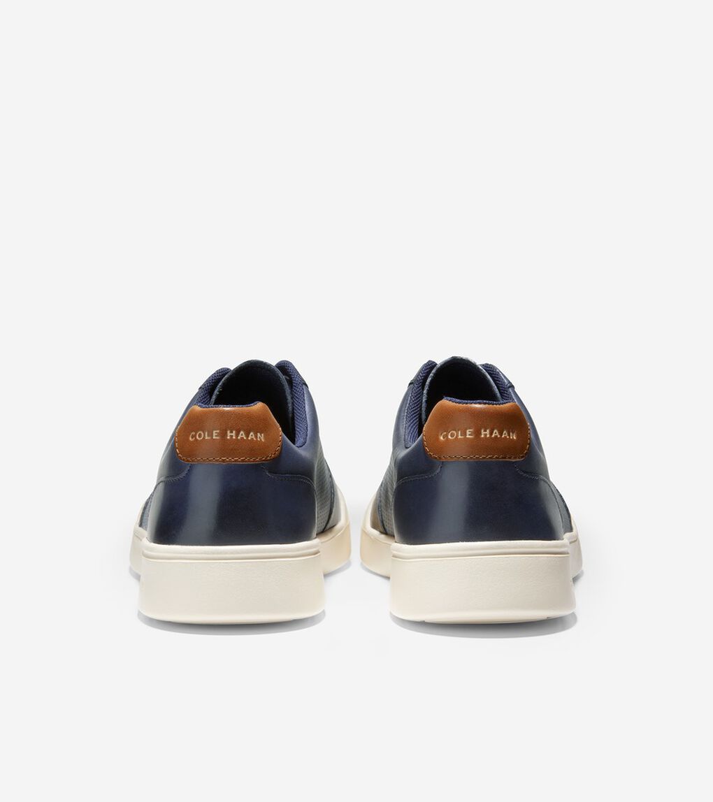 グランド クロスコート モダン パーフォレーション スニーカー mens.